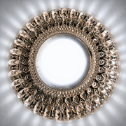 ORBITA LED Spot, 5W, Στρογγυλό, Κρύο / Ζεστό φως, Αντίκα Μπρούντζο, Ρητίνη και Γυαλί LED Spot Προεπιλεγμένος τίτλος Alessandro Design