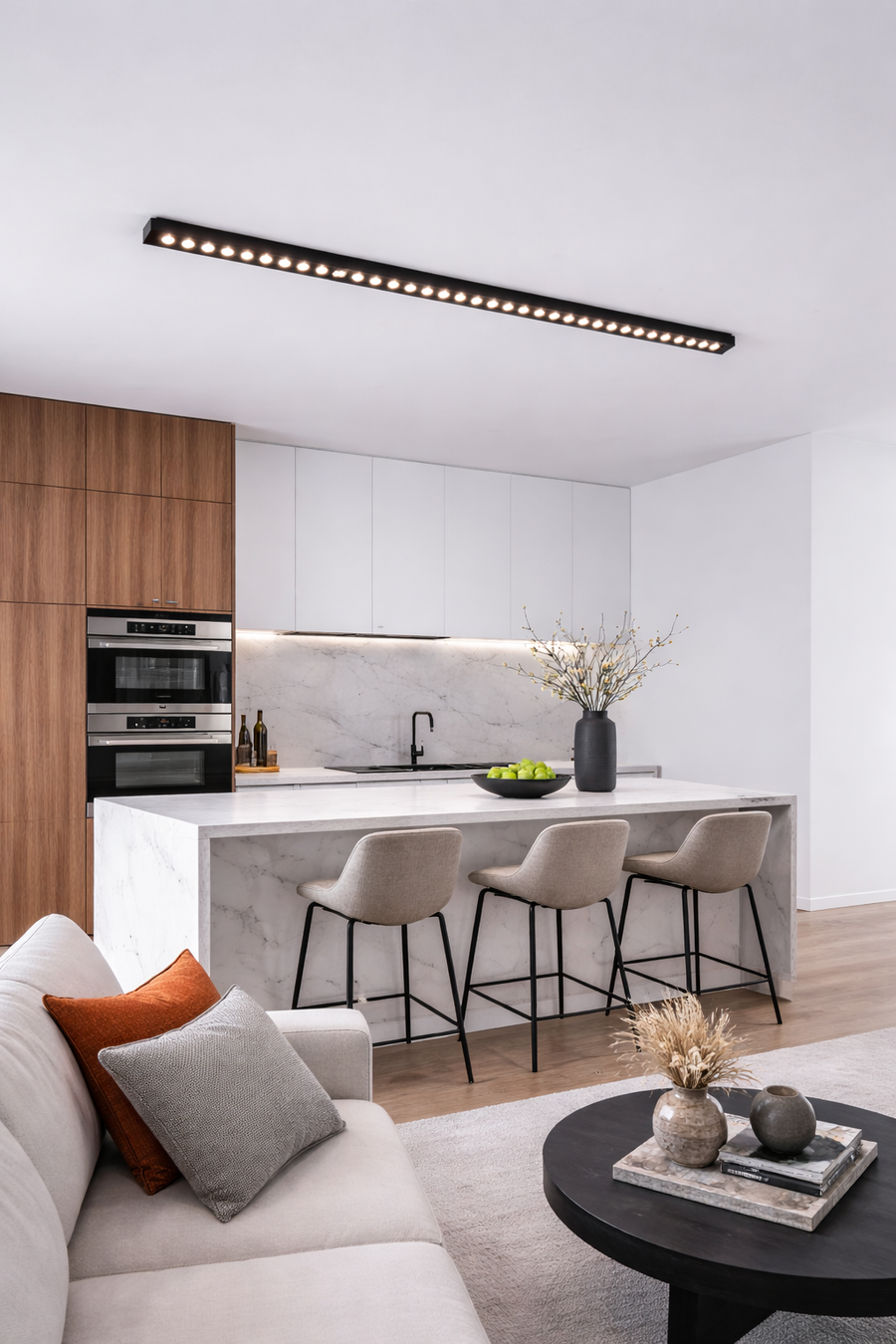 LED LED Projector RGB Εξωτερικό 24W Ασημί