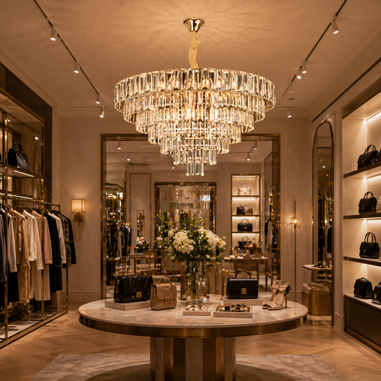 Crystal Chandelier VALMONT Magno 12xE14, D60 cm, Χρυσό, Ρυθμιζόμενο Ύψος, Μεταλλικοί και Κρυστάλλινοι Πολυέλαιοι Προεπιλεγμένος τίτλος Alessandro Design