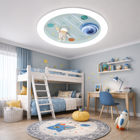 Πολυέλαιος LED CONSTELATION 49W, Διάμετρος 49cm, Κρύο/Ζεστό/Ουδέτερο φως, Λευκό Μπλε