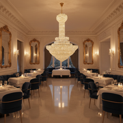 Crystal Chandelier PALAIS Supremo 34xE14, Διάμετρος 100cm, Ύψος 170cm, Γυαλιστερό χρυσό, Ρυθμιζόμενο ύψος, Κομψή σχεδίαση Crystal Chandelier Προεπιλεγμένος τίτλος Alessandro Design