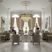 Crystal Chandelier AURUM Magno 12xE14, Διάμετρος 60cm, Ύψος 40cm, Γυαλιστερό χρυσό, Ρυθμιζόμενο ύψος, Κομψή σχεδίαση Crystal Chandelier Προεπιλεγμένος τίτλος Alessandro Design