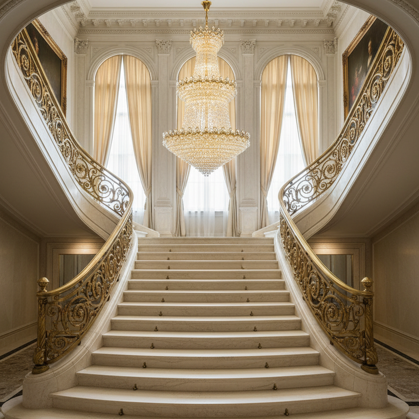 Crystal Chandelier TORRE 59xE14, Διάμετρος 120cm, Ύψος 200cm, Γυαλιστερό χρυσό, Ρυθμιζόμενο ύψος, Κομψή σχεδίαση Crystal Chandelier Προεπιλεγμένος τίτλος Alessandro Design