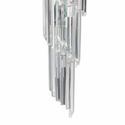 Candelabru Cristal CC110/600x1800BK , 28xE14, Diametru 60cm, Inaltime 180cm, Negru, Inaltime Reglabila, Design Elegant Candelabre Cristal Default Title Alessandro Design