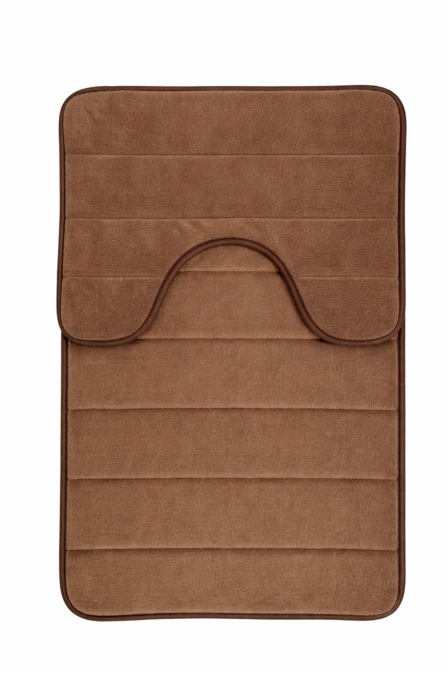 Σετ 3 Χαλάκια Μπάνιου, 50x40 cm, Μπλε, Αντιολισθητικό