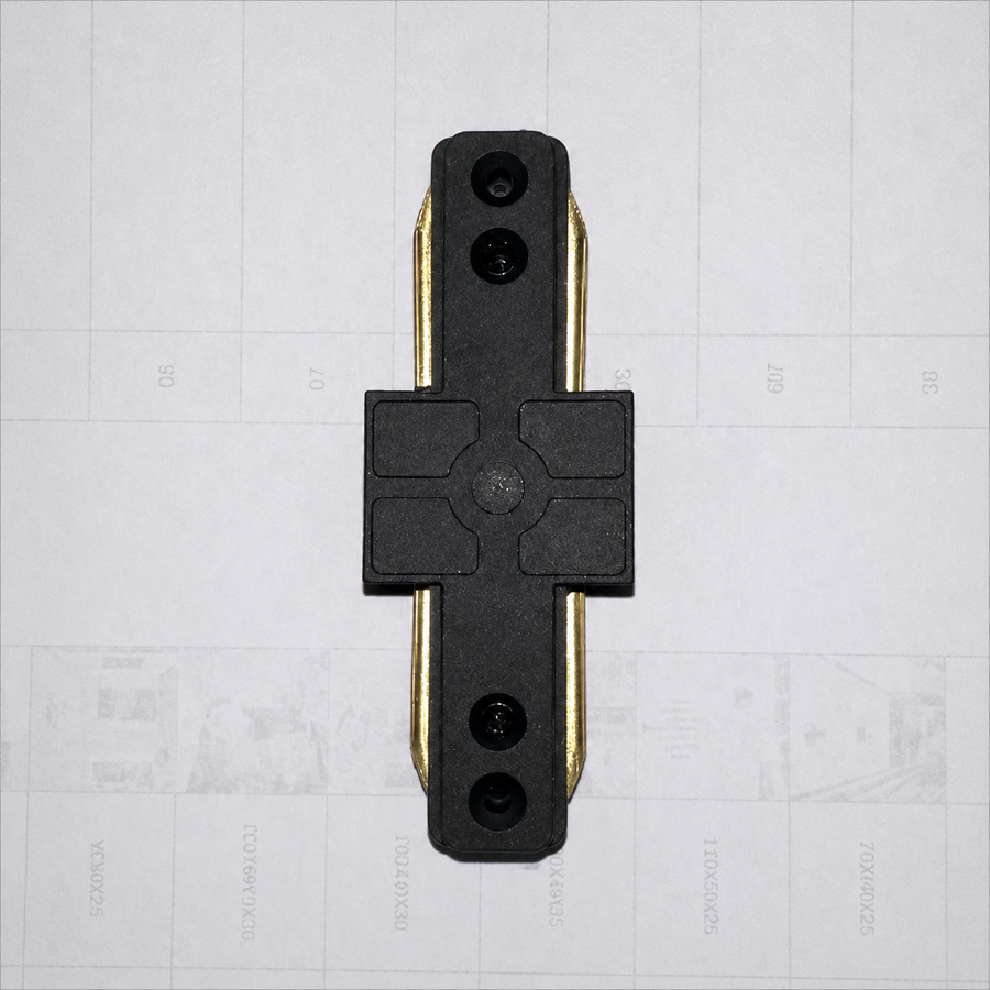 Βύσμα ράγας SN203BK, 9x3,5x1,5 cm, πλαστικό και χαλκό, μαύρο