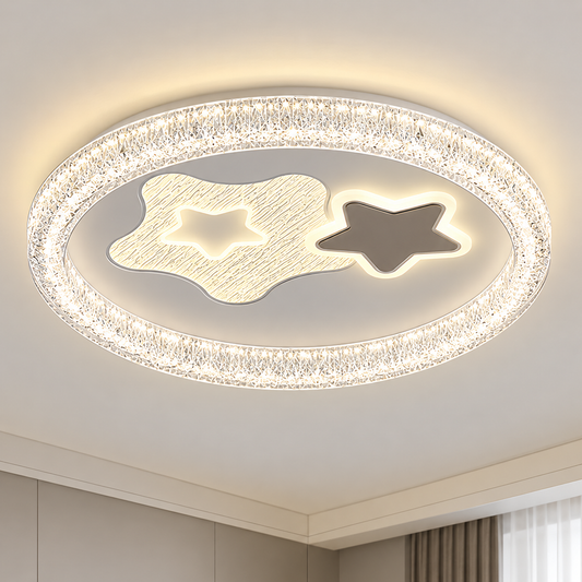 Πολυέλαιος LED SKYForma Nexen, 61W, Κρύο/Ζεστό/Ουδέτερο φως, Μαύρο
