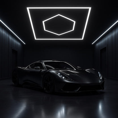 Honeycomb 1050mm x 1200mm Hexagons LED