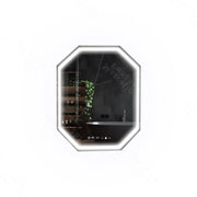 Καθρέφτης LED Polygon, 60x80cm, Αισθητήρας Ralya MotionGlow Marcello, Σύστημα αποθολώματος, Ρολόι & Θερμόμετρο, Dimabila