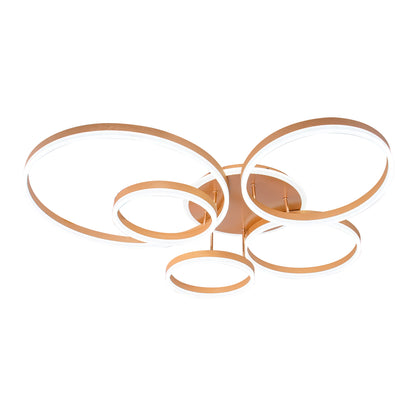 LED Lulus με Entercomand Liliana 94W Dimable White Gold