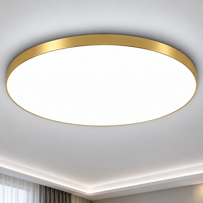 Φωτιστικό οροφής SOLIS LED 27cm 20W Cold Light Gold