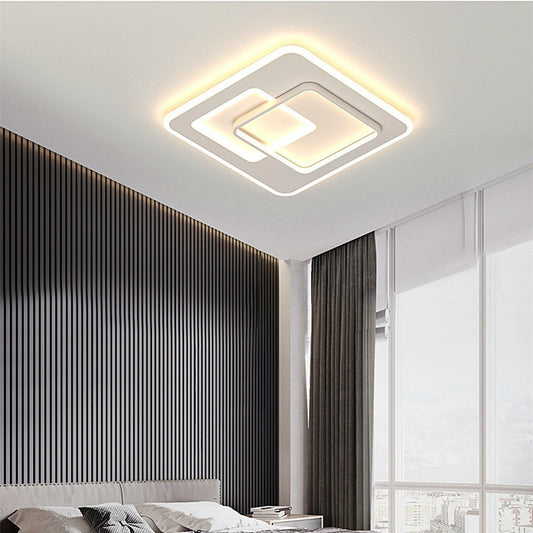 LED Lulus με Nolux Pero, 120W, 3 τετράγωνα, κρύο/ζεστό/ουδέτερο φως, λευκό, λευκό