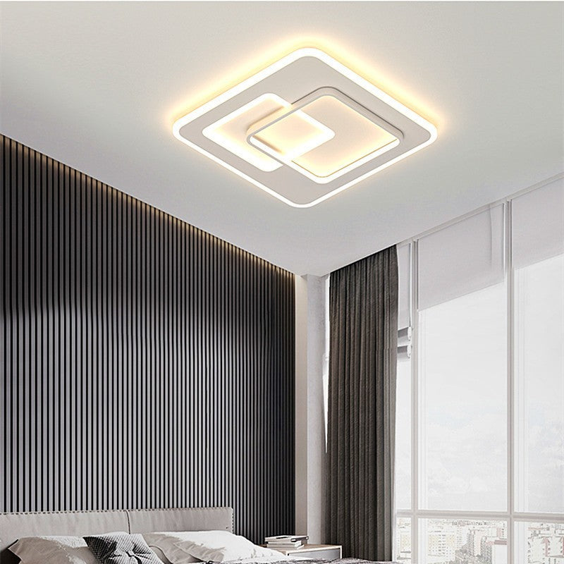 LED Lulus με Nolux Pero, 120W, 3 τετράγωνα, κρύο/ζεστό/ουδέτερο φως, λευκό, λευκό