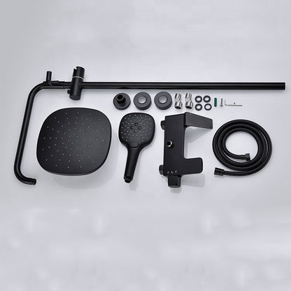 Στήλη ντους, υγιεινό ορείχαλκο, μαύρο, 9960h