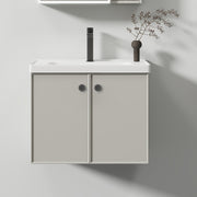 Ingrid Cabinet με LED Mirror DBP123 80x70 White