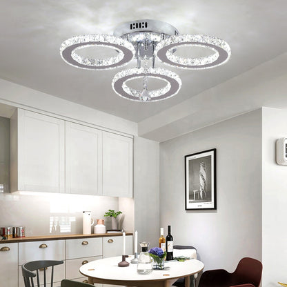 LED Lulus με το τηλεχειριστήριο Cristal Alanubis 37W