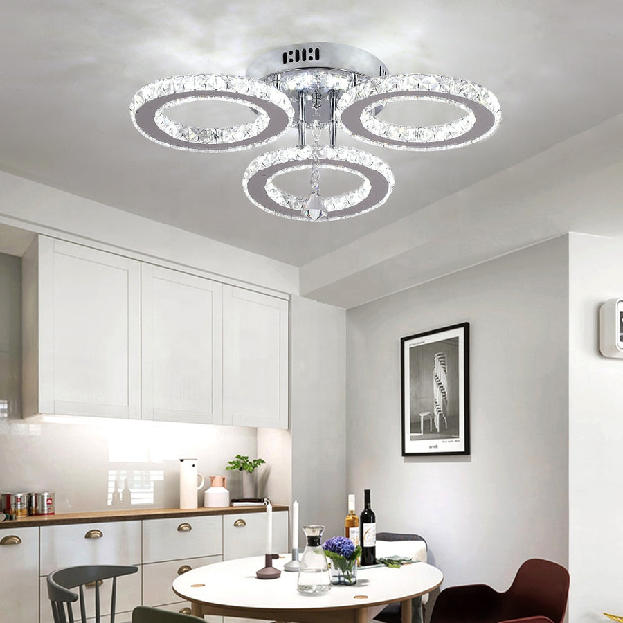 LED Lulus με το τηλεχειριστήριο Cristal Alanubis 37W