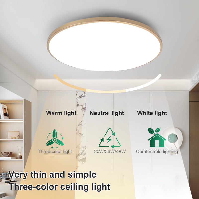 SOLIS LED φωτιστικό οροφής 27cm 20W Cold Light Μαύρο