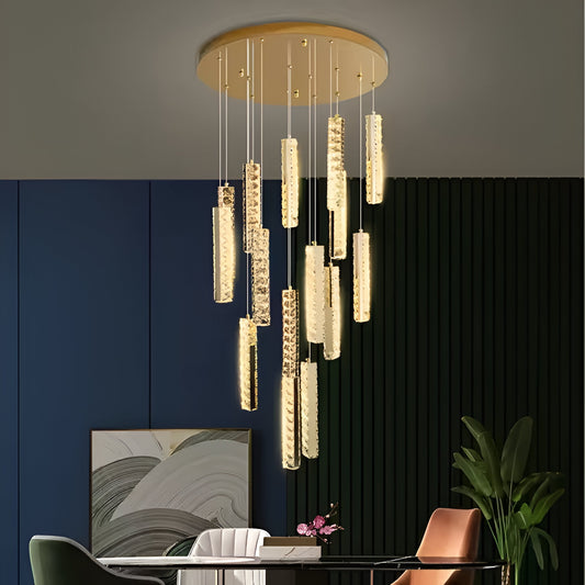 Crystal LED πολυέλαιος LED 80W 60cm Amiri