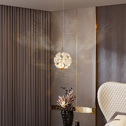 Crystal LED KILKENNY Culmino Πολυέλαιος, 144W, Neutral Light, Διάμετρος 60cm, Χρυσός