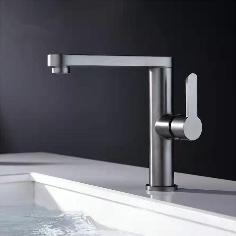 Μπαταρία Washbasin, υγιεινό ορείχαλκο, μαύρο, 9107h