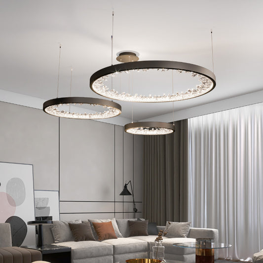 LED LED Casiana με τηλεχειριστήριο, 38W, Golden, Wasable
