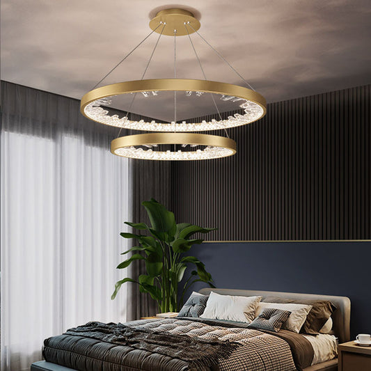 LED LED Casiana με τηλεχειριστήριο, 38W, Golden, Wasable