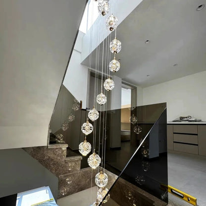 Crystal LED KILKENNY Culmino Πολυέλαιος, 144W, Neutral Light, Διάμετρος 60cm, Χρυσός