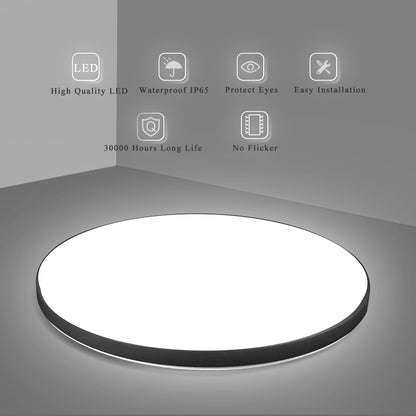 SOLIS LED φωτιστικό οροφής 47cm 48W Cool White Light