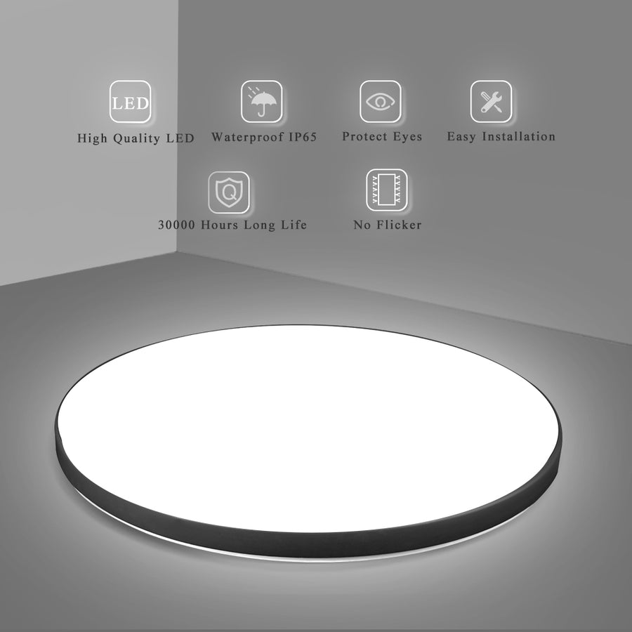 SOLIS LED φωτιστικό οροφής 47cm 48W Cool White Light