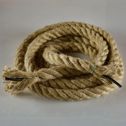 Caruso Pendul, 2*E27, μαύρο, μέταλλο και νήμα