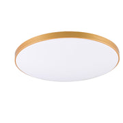 SOLIS LED φωτιστικό οροφής 47cm 48W Cold Light Gold