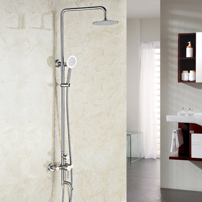 Shower column, stainless steel 304, satin, ly003