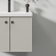 Ingrid Cabinet με LED Mirror DBP123 80x70 White