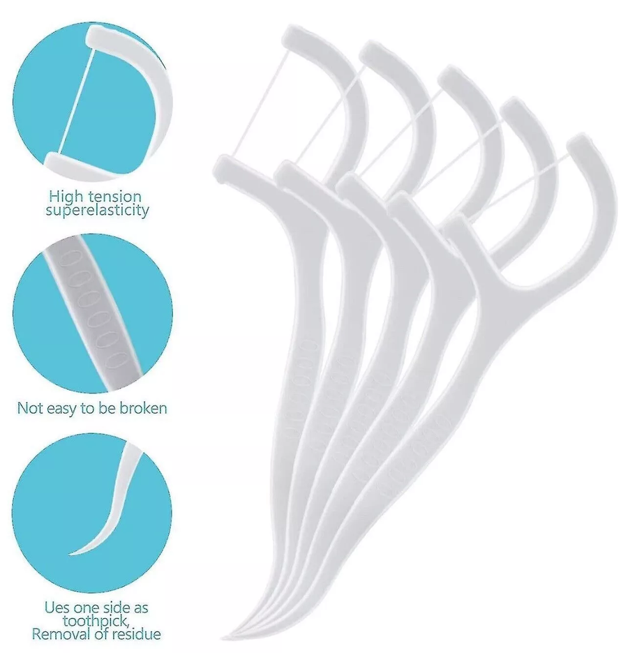 Ρυθμίστε 100 τεμογενές οδοντογλυφίδες με οδοντιατρική προσκόλληση