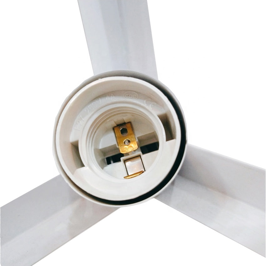 Πολυέλαιος σε σχήμα κύβου, STRUKTUR Linear Trio, 3x E27, Λευκό, Μεταλλικό