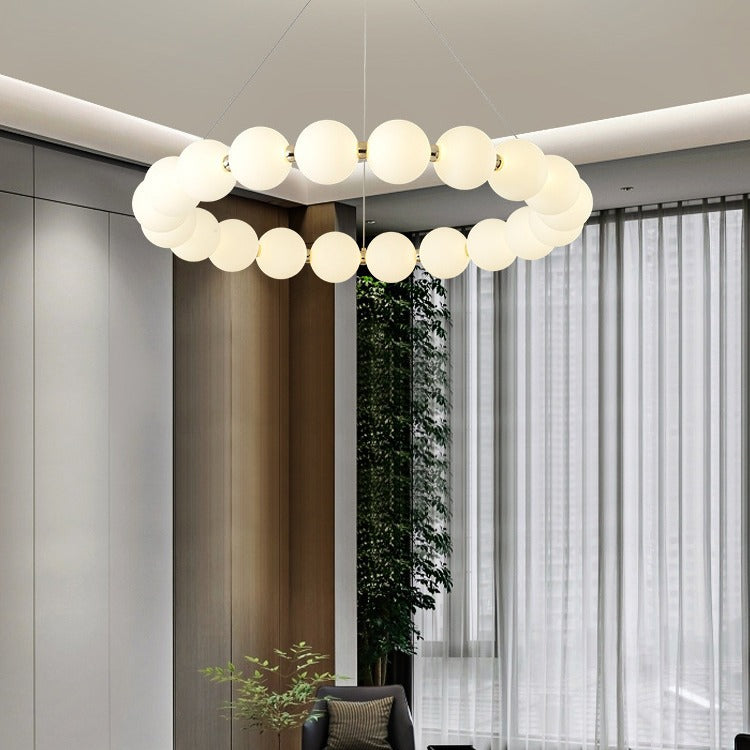 Lustra ανασταλεί LED Acryl Celest με τηλεχειριστήριο, Dimable, 3000K/4000K/6000K, χρυσό, μέταλλο και ακρυλικό
