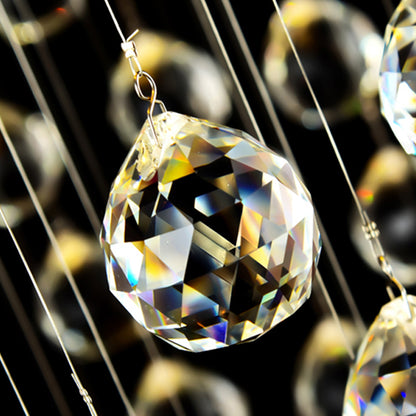 Crystal πολυέλαιος LED 70W Bellini Gold 50cm