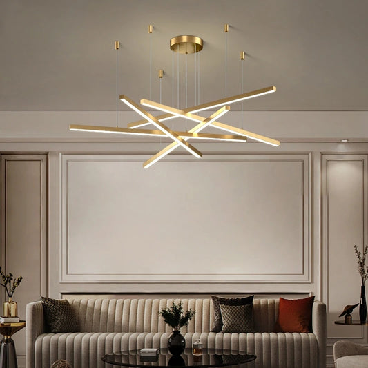 LED LED Ginevra με τηλεχειριστήριο, 31W, κρύο/ζεστό/ουδέτερο φως, χρυσό