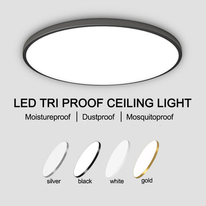 SOLIS LED φωτιστικό οροφής 27cm 20W Cold Light Μαύρο