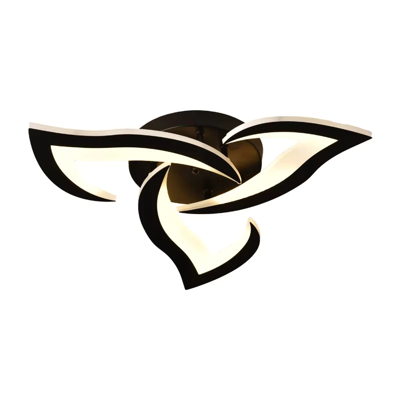 Πολυέλαιος LED LT660/3BK, 3 Στοιχεία, 32W, Φως 3000/4000/6000K, Μαύρο, Ρυθμιζόμενο ύψος