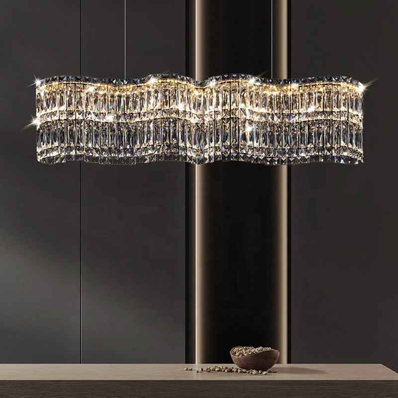 Crystal πολυέλαιος Windsor Regalis 10xe27, διάμετρο 85cm, γυαλιστερό χρώμιο, ρυθμιζόμενο ύψος
