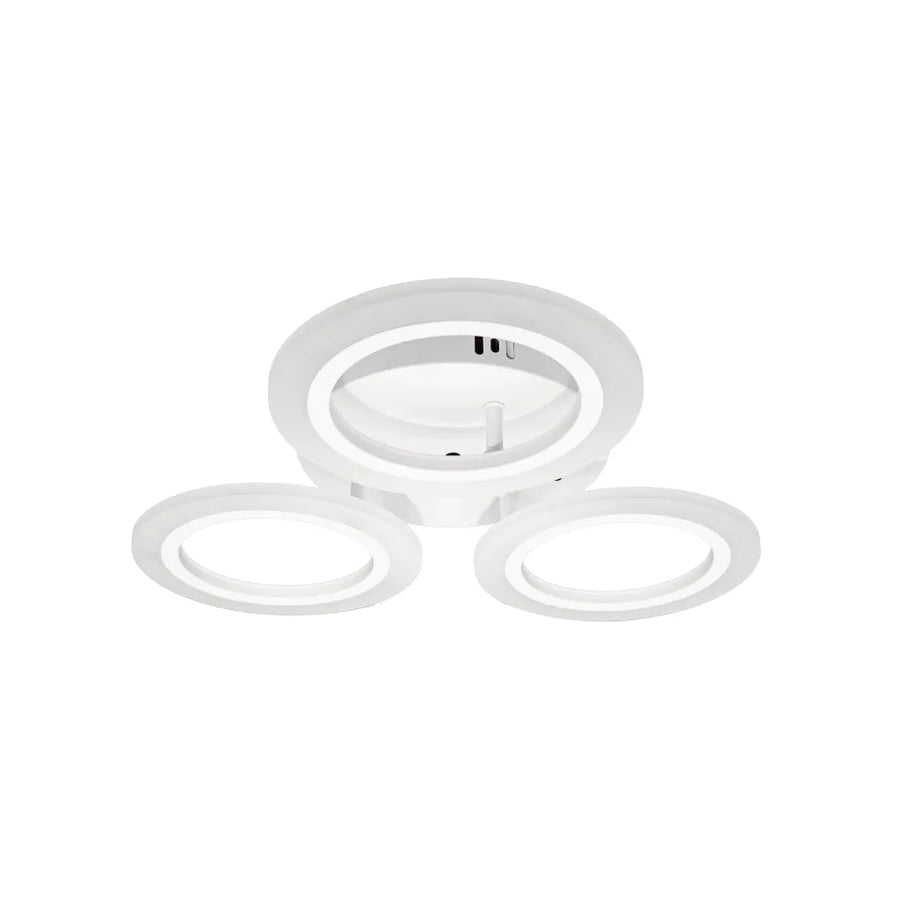 LED LED Crina, 24W, 3 κύκλοι, ουδέτερο φως, λευκό