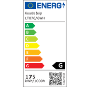 Πολυέλαιος LED με τηλεχειριστήριο και κρύσταλλο QUADRIS RGB 170W, 6 τετράγωνα, κρύο/θερμό/ουδέτερο φως, ρυθμιζόμενο, λευκό