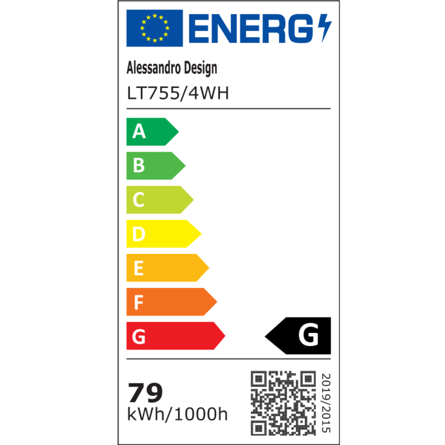 Πολυέλαιος LED με τηλεχειριστήριο SHAWN 79W, Γραμμικό, Κρύο/Ζεστό/Ουδέτερο φως, Ρυθμιζόμενο, Λευκό