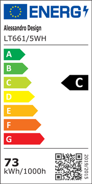 Πολυέλαιος LED με τηλεχειριστήριο JASMINE 73W, 5 πέταλα, Κρύο/Ζεστό/Ουδέτερο φως, Ρυθμιζόμενο, Λευκό