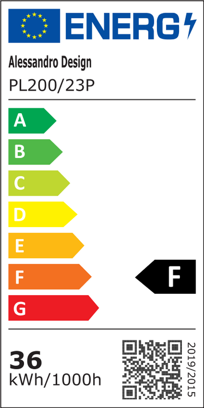 Τετράγωνο φωτιστικό οροφής LED, 36W, 22x22cm, Ψυχρό φως, 6000K, Λευκό