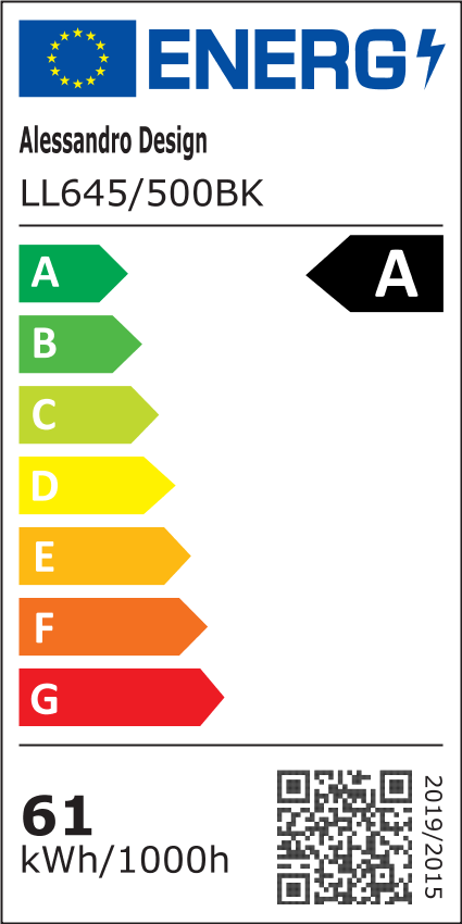 Πολυέλαιος LED SKYForma Nexen, 61W, Κρύο/Ζεστό/Ουδέτερο φως, Μαύρο