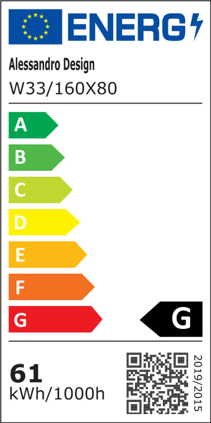 Ορθογώνιος καθρέφτης LED, 160x80 cm, αισθητήρας MotionGlow Marcello, Σύστημα αποθολώματος, Ρολόι & Θερμόμετρο, Καλλυντικό Μεγεθυντικός φακός, Ρυθμιζόμενος