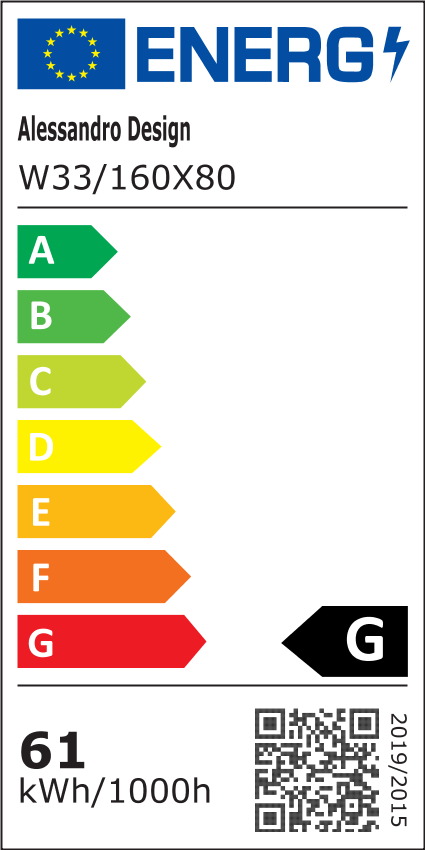 Ορθογώνιος καθρέφτης LED, 160x80 cm, αισθητήρας MotionGlow Marcello, Σύστημα αποθολώματος, Ρολόι & Θερμόμετρο, Καλλυντικό Μεγεθυντικός φακός, Ρυθμιζόμενος